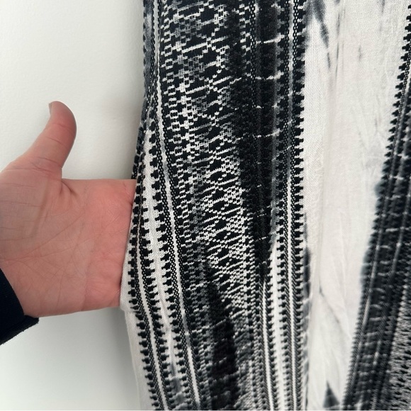 Leo & Sage Dress Size Large Resortwear Beachy Boho Vacation Embroidered Tie Dye - Picture 8 of 9